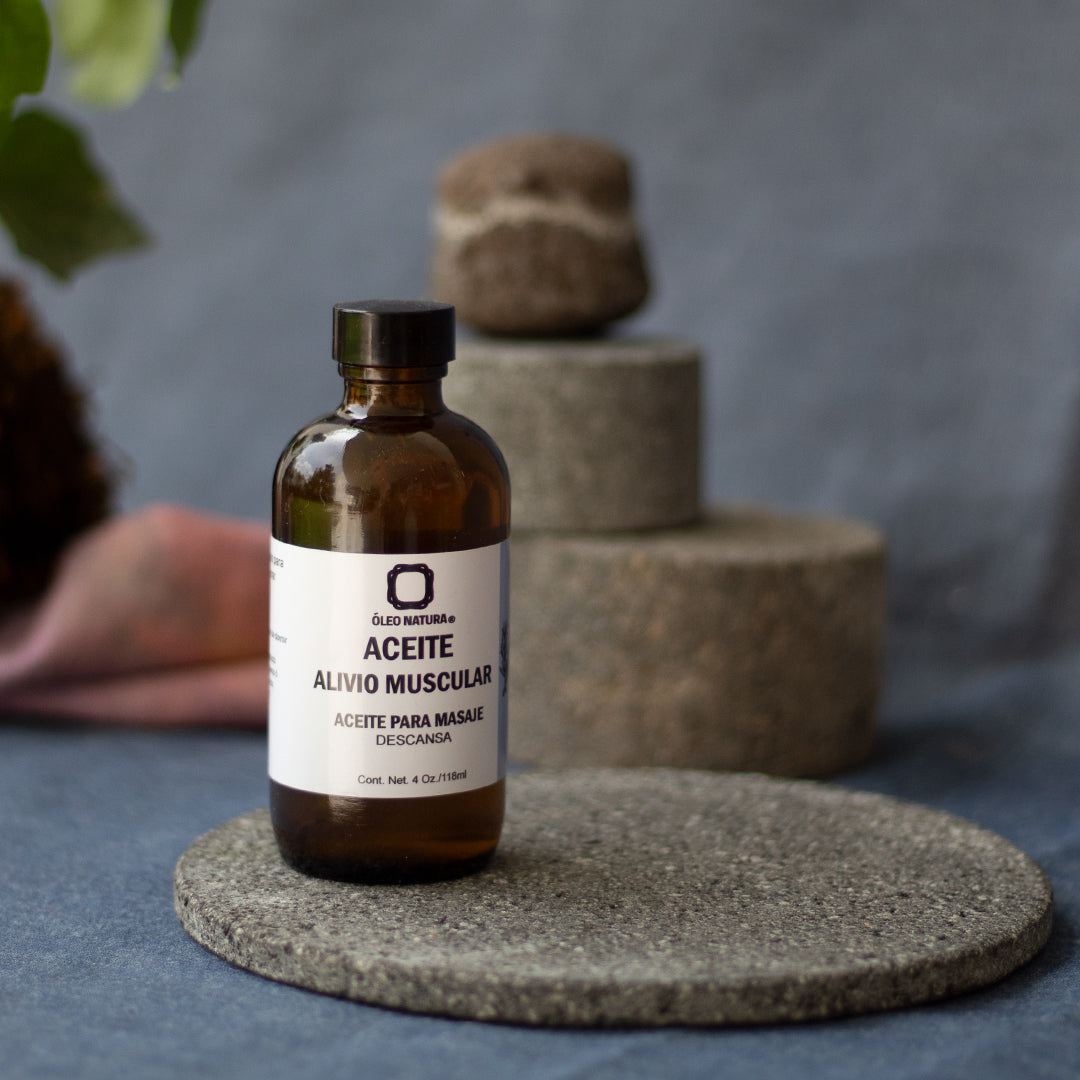 Aceite relajante muscular