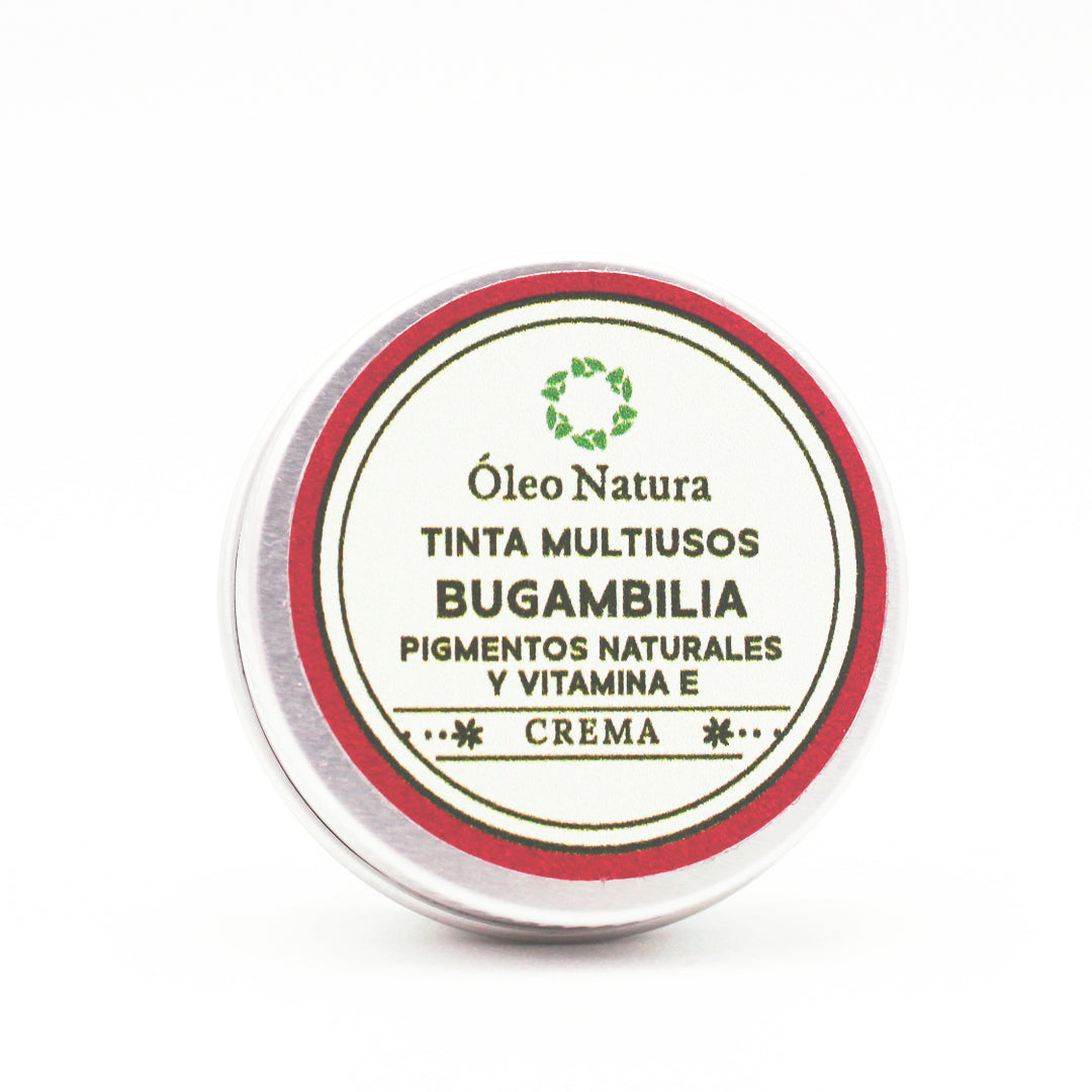 Tinta Multiusos en Crema – Bugambilia con Aceite Esencial de Gardenia (10 ml)