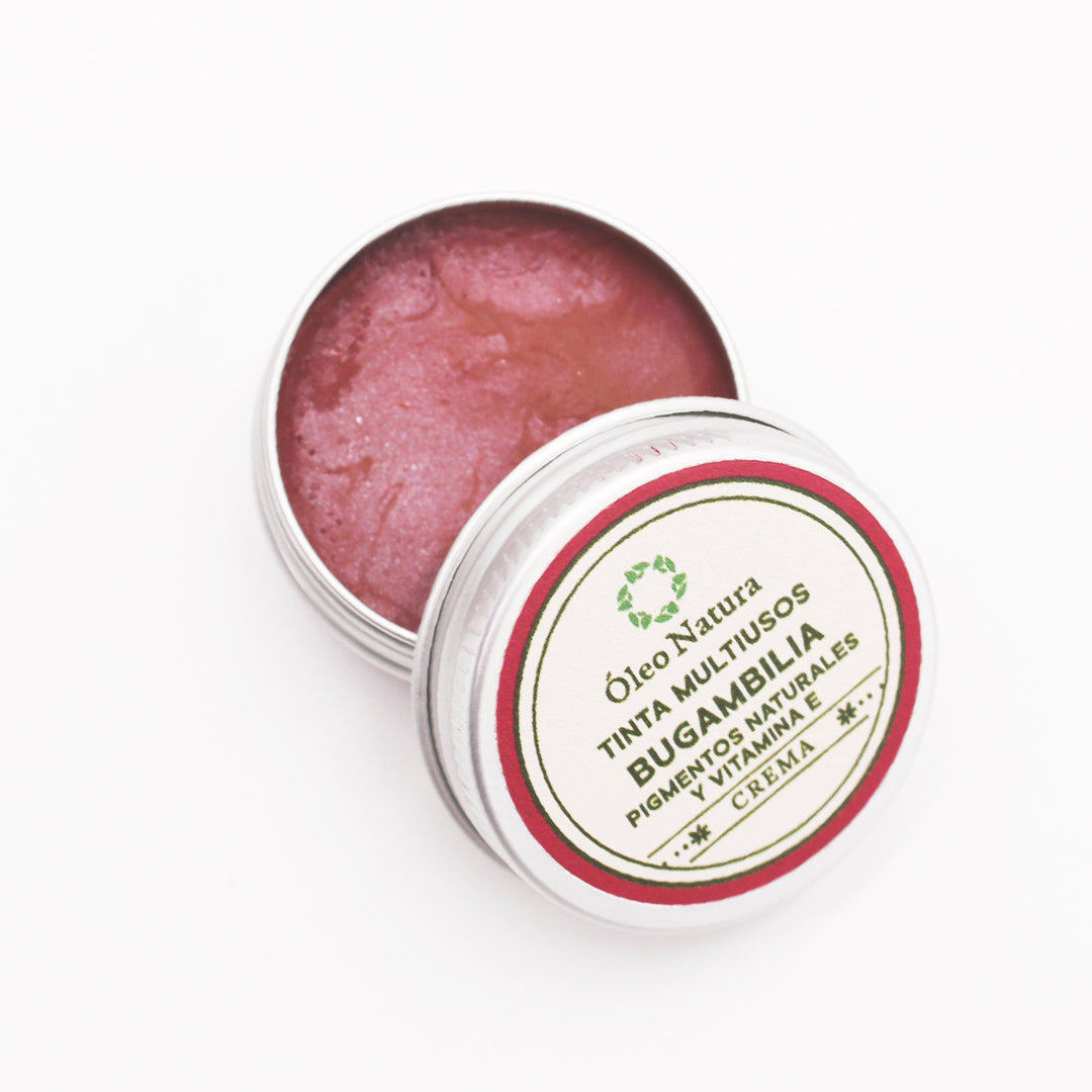 Tinta Multiusos en Crema – Bugambilia con Aceite Esencial de Gardenia (10 ml)