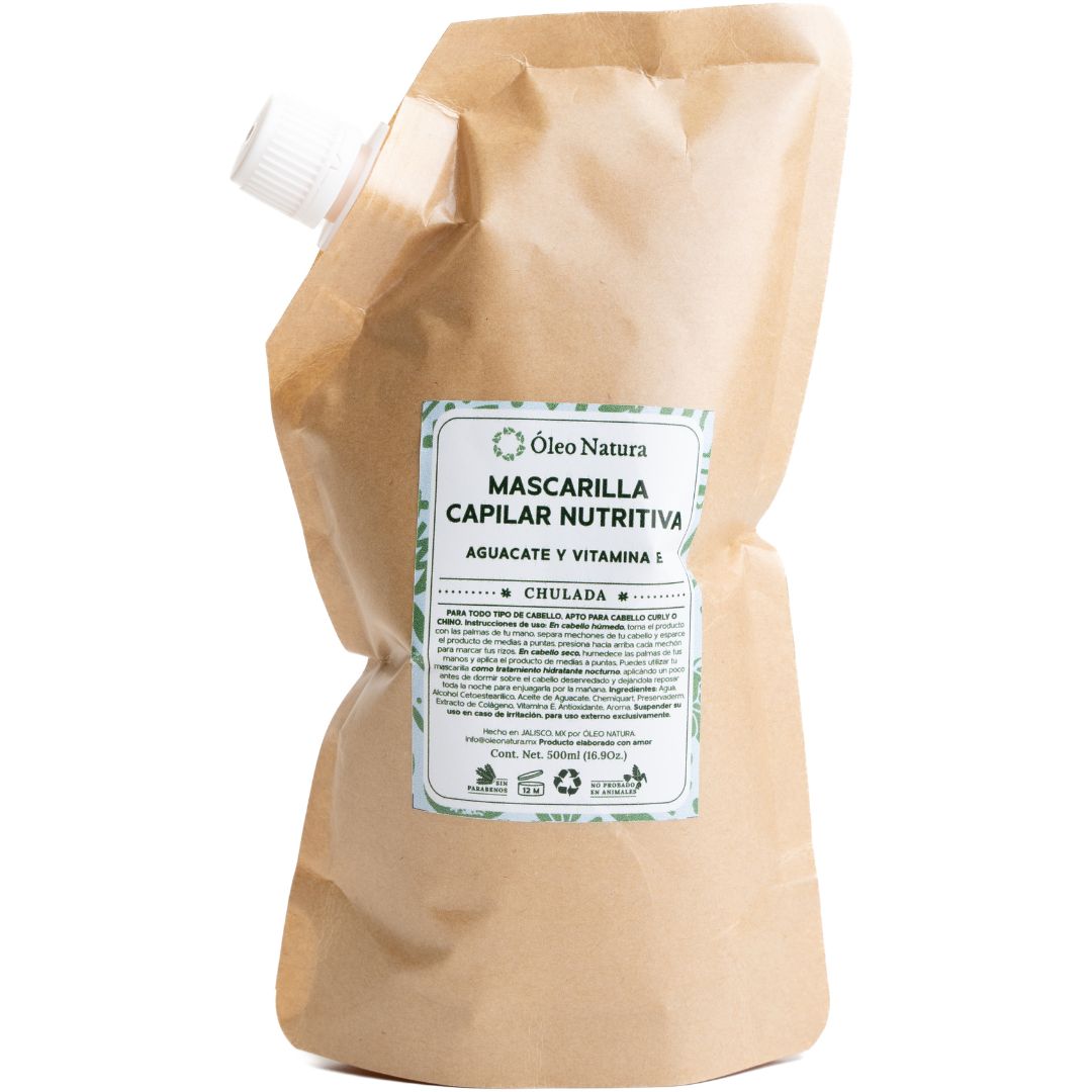 Eco Refill Mascarilla Capilar Nutritiva (Aguacate y Colágeno) 500ml