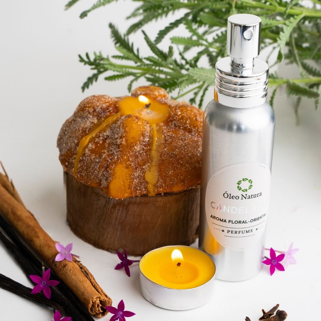 Perfume Candelaria (Ciprés & Pachuli con Cempasúchil)