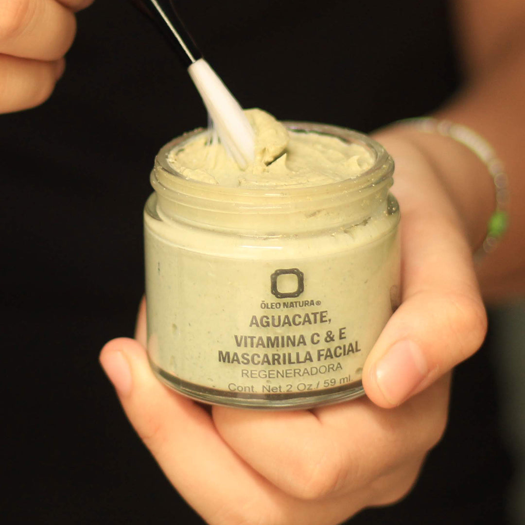 Mascarilla facial renovadora (Aguacate Con Vitamina E & C)