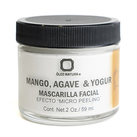 Mascarilla facial Micropeeling de agave, mango & yogur