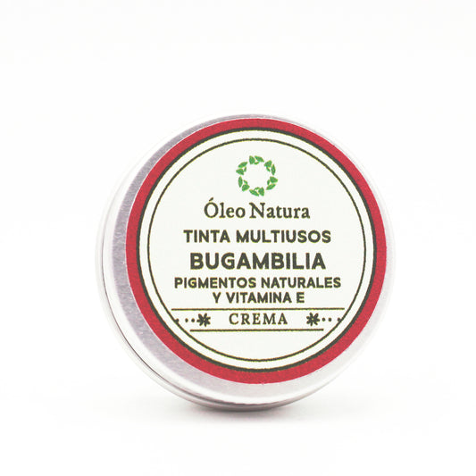 Tinta Multiusos en Crema – Bugambilia con Aceite Esencial de Gardenia (10 ml)