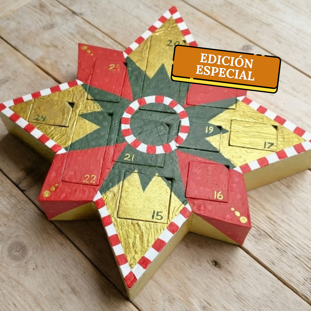 PREVENTA🌟Calendario de Adviento 2026 – (Edición Limitada) Estrella Navideña 🌟