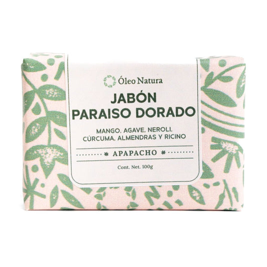 Jabón Paraíso Dorado (Jabón de Mango) - ÓLEO NATURA