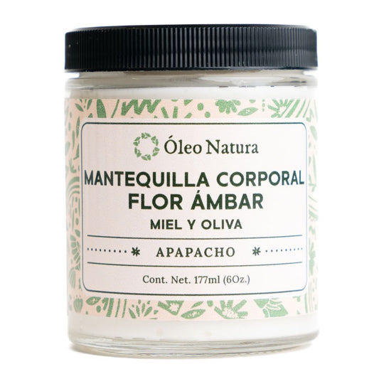 Mantequilla Corporal Flor Ámbar (Crema de Miel & Oliva)