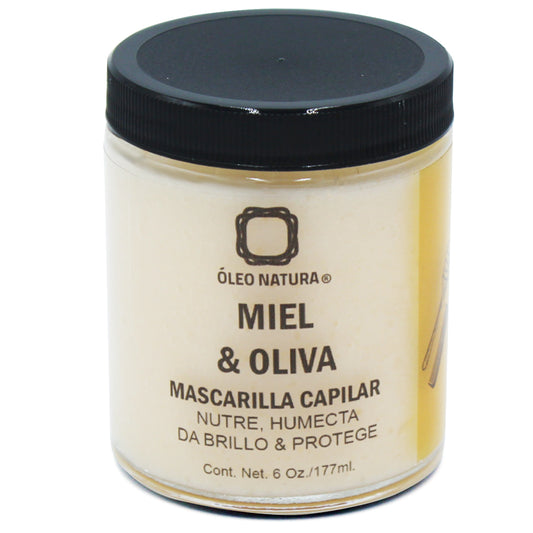 Tarro de Mascarilla Capilar de Miel & Oliva